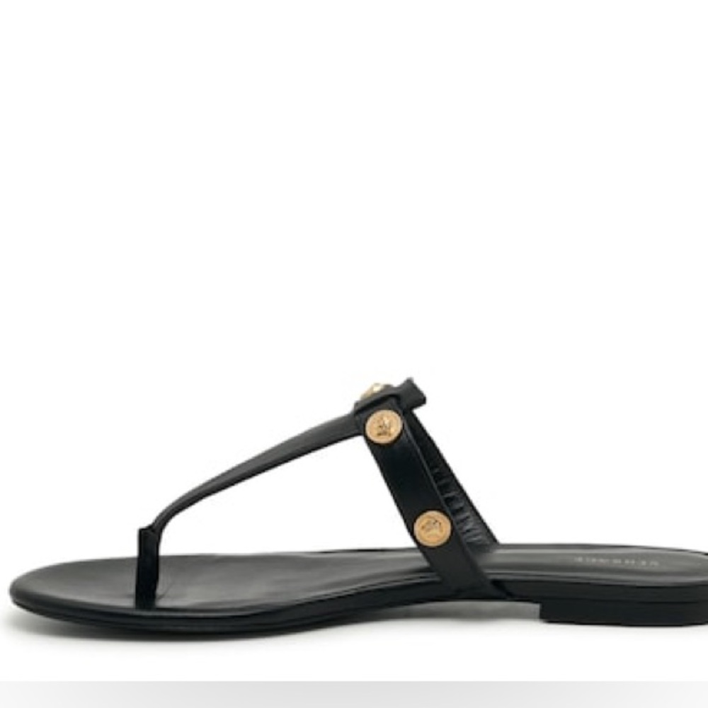 NWT Versace Medusa Emblem Stud Sandals Including Dust Bag Box Authenticity Card - Picture 2 of 15